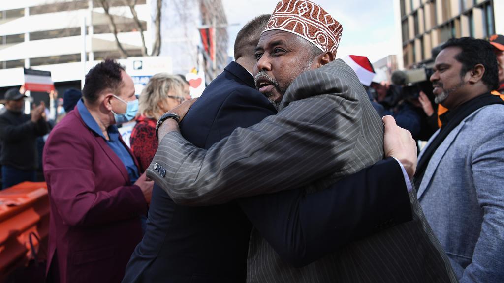 עצרת תמיכה בקורבנות הטבח במסגדים בניו זילנד 