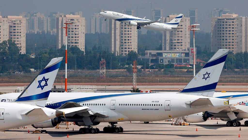 Самолеты "Эль-Аль" в аэропорту Бен-Гурион 