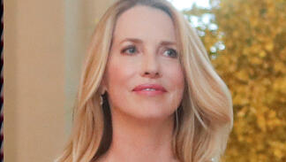 לורן פאוול ג'ובס ודונלד טראמפ