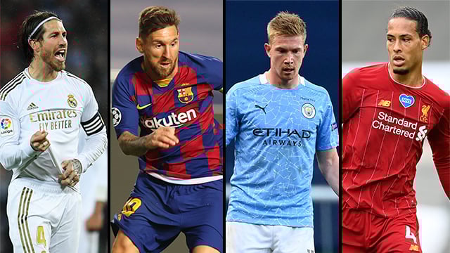 ואן דייק, דה בריינה, מסי וראמוס