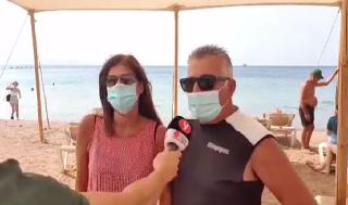 עפרה ונפתלי נופשים באילת