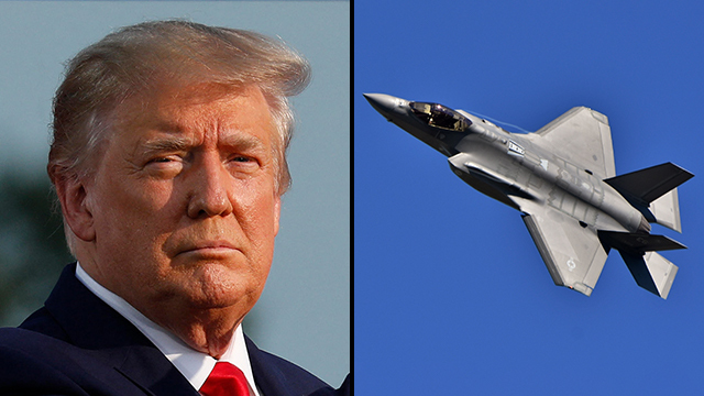 דונלד טראמפ ו-F-35