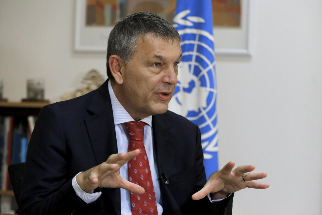The Commissioner-General of the U.N. agency for Palestinian refugees Philippe Lazzarini