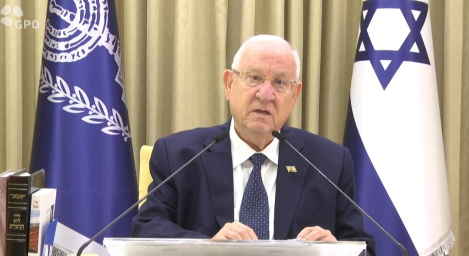 President Reuven Rivlin in addresses public ahead of nation-wide lockdown  