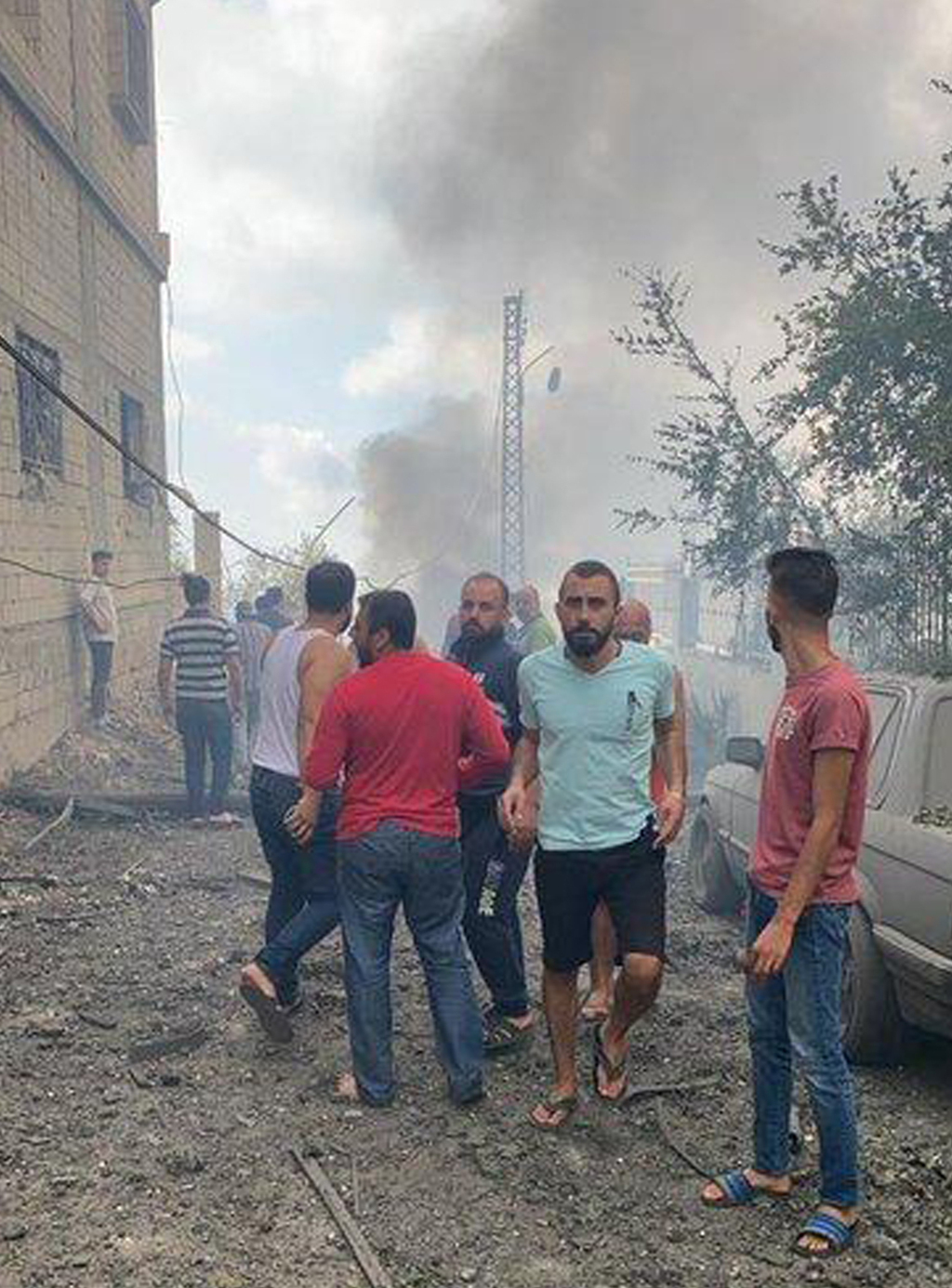 פיצוץ גדול נשמע בעין קאנא שבדרום לבנון 