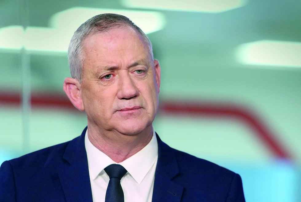 Defense Minister Benny Gantz (Photo: Avi Moalem) בני גנץ