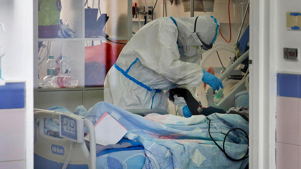 A coronavirus ward at Barzilai Medical Center in Ashkelon (Photo: AFP) A coronavirus ward at Barzilai Medical Center in Ashkelon