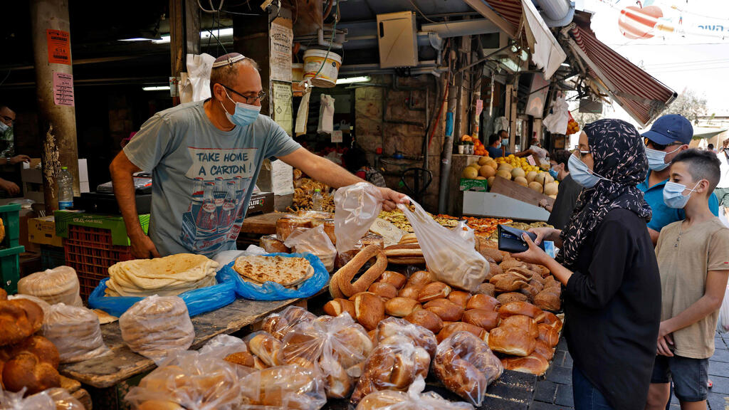 На рынке "Махане Йегуда" в Иерусалиме 