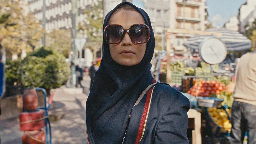 Niv Sultan as Tamar Rabinyan in a scene from "Tehran." 
