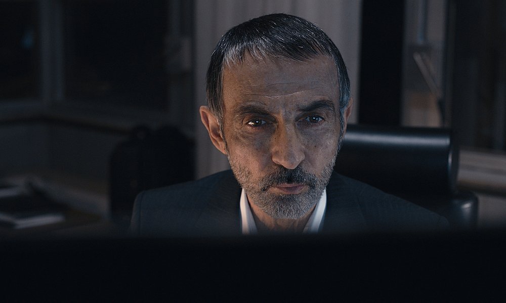 Shaun Toub as Faraz Kamali in a scene from "Tehran." 