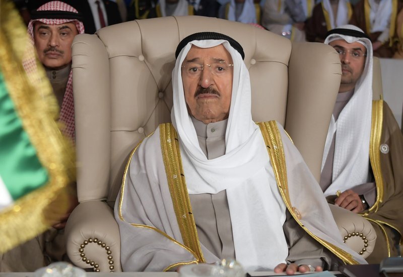 Kuwait's ruling emir, Sheikh Sabah Al Ahmad Al Sabah 