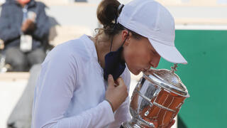 איגה עם הגביע 