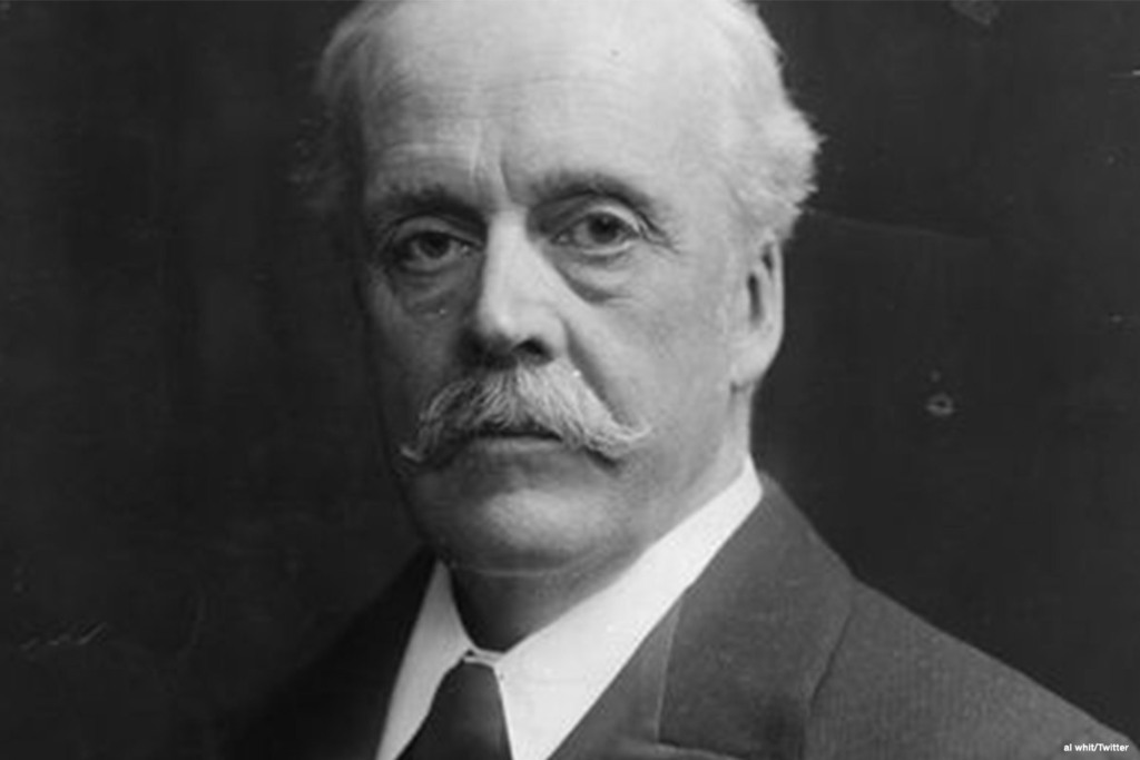Lord Arthur James Balfour, former Prime Minister of the UK 