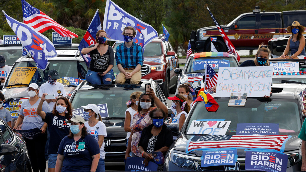 תומכים של ג'ו ביידן