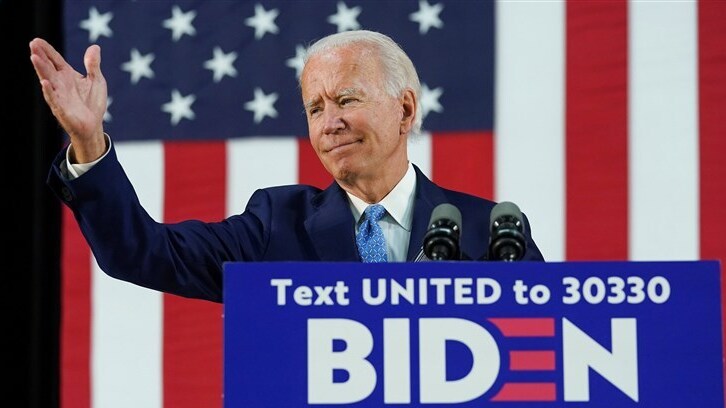 Democratic Presidential candidate Joe Biden campaigns in Delaware 