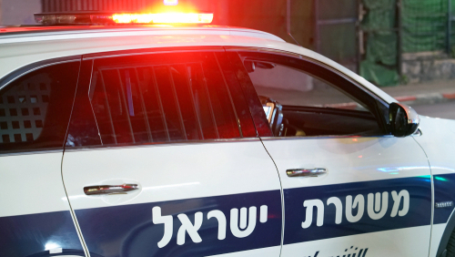 Машина полиции Израиля (Фото: shutterstock) Фото: shutterstock