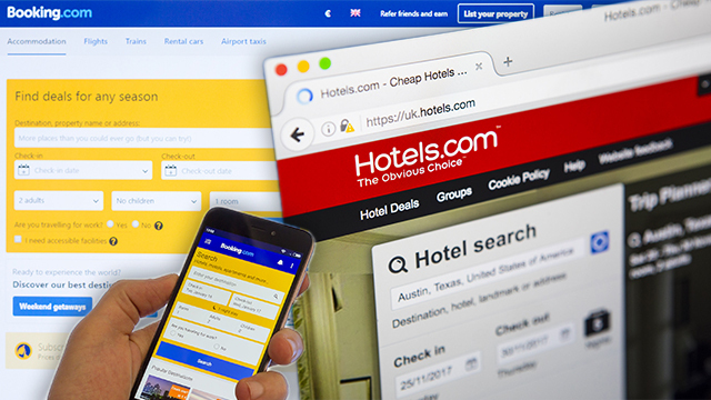 booking ו-hotels