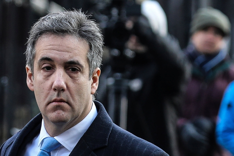 Trump’s former lawyer and self-described fixer Michael Cohen 