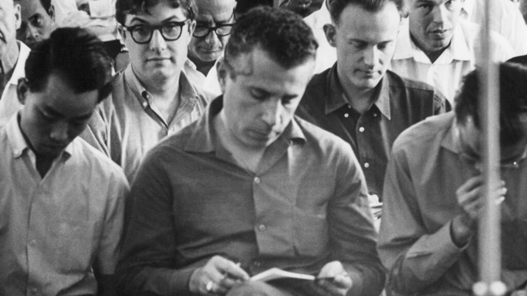 Journalists attend a briefing by military officers in Saigon, in this 1963 file photo. At center, foreground, is Seymour Topping of the New York Times (Photo: AP) Journalists attend a briefing by military officers in Saigon, in this 1963 file photo. At center, foreground, is Seymour Topping of the New York Times