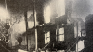 בית הכנסת הצמוד לביתה של תרצה – הוא בית הרב – אשר נשרף בליל הבדולח