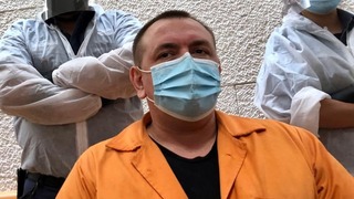 Роман Задоров в зале суда 