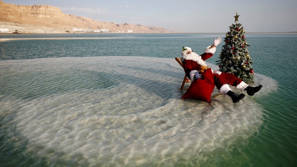 סנטה קלאוס בים המלח