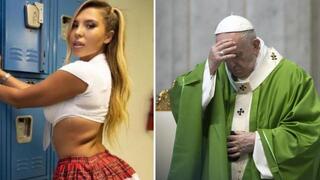האפיפיור פרנסיסקוס הדוגמנית הברזילאית נטליה גריבוטו