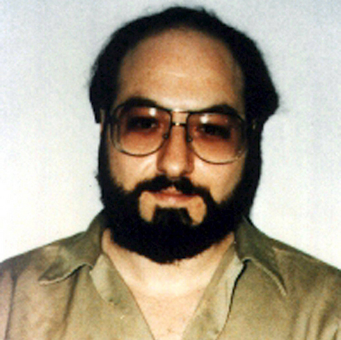 An image of Jonathan Pollard taken during his prison term 