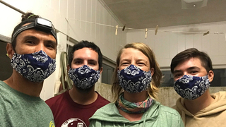 ארבעת העובדים מ אטול קורי ב הוואי בבידוד ב הונולולו