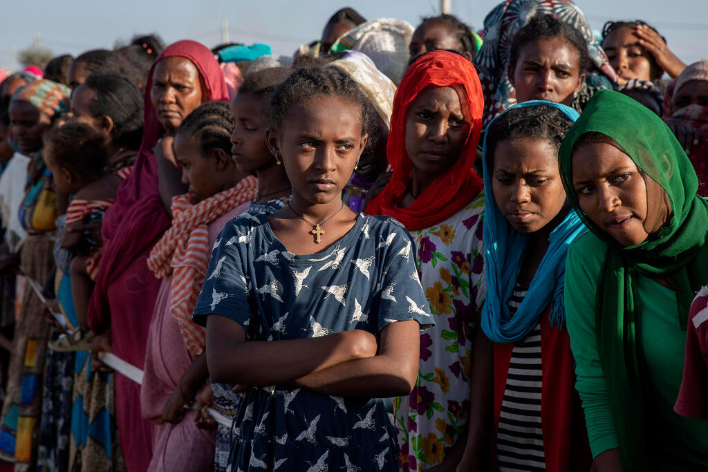אתיופיה מלחמה ב תיגראי פליטים אתיופים ב סודן