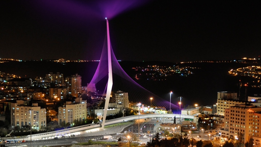 Пурпурная ночь в Израиле