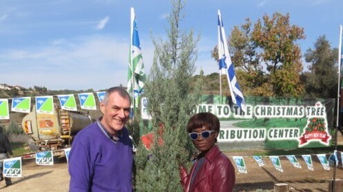 Елочный базар, организованный фондом ККЛ