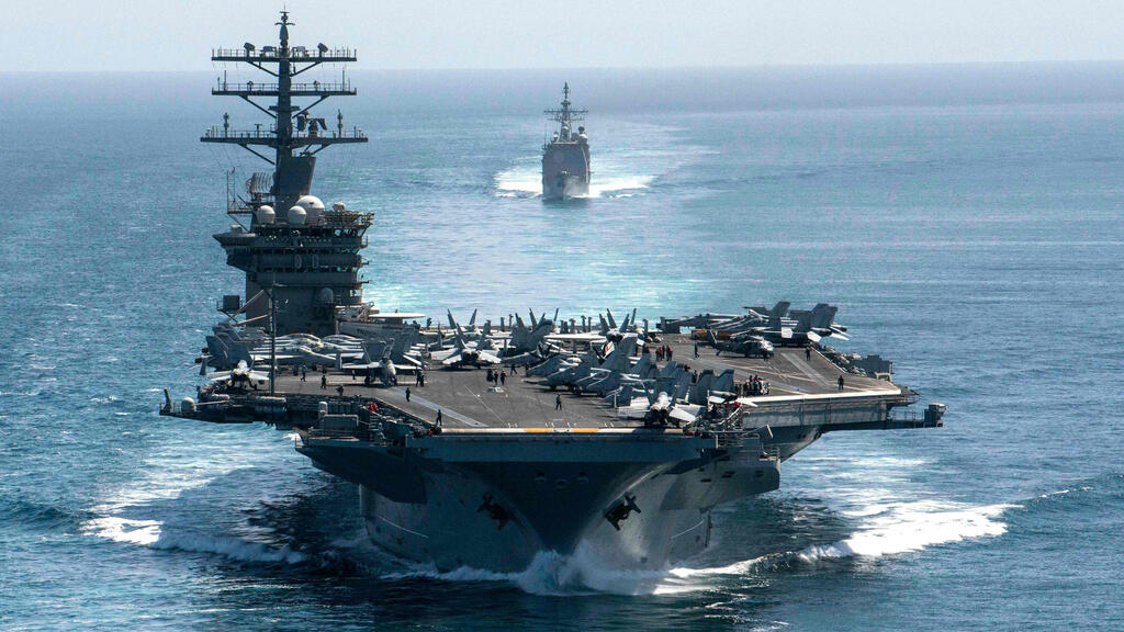 aircraft carrier USS Nimitz 