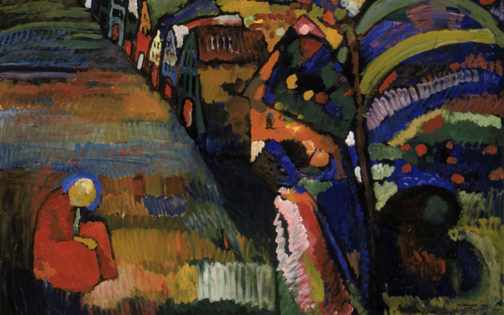  “Painting with Houses” by Wassily Kandinsky