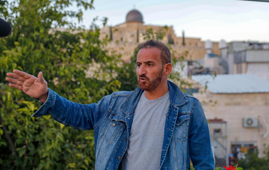 Jawad Siam, the founder of Wadi Hilweh Information Center-Silwan