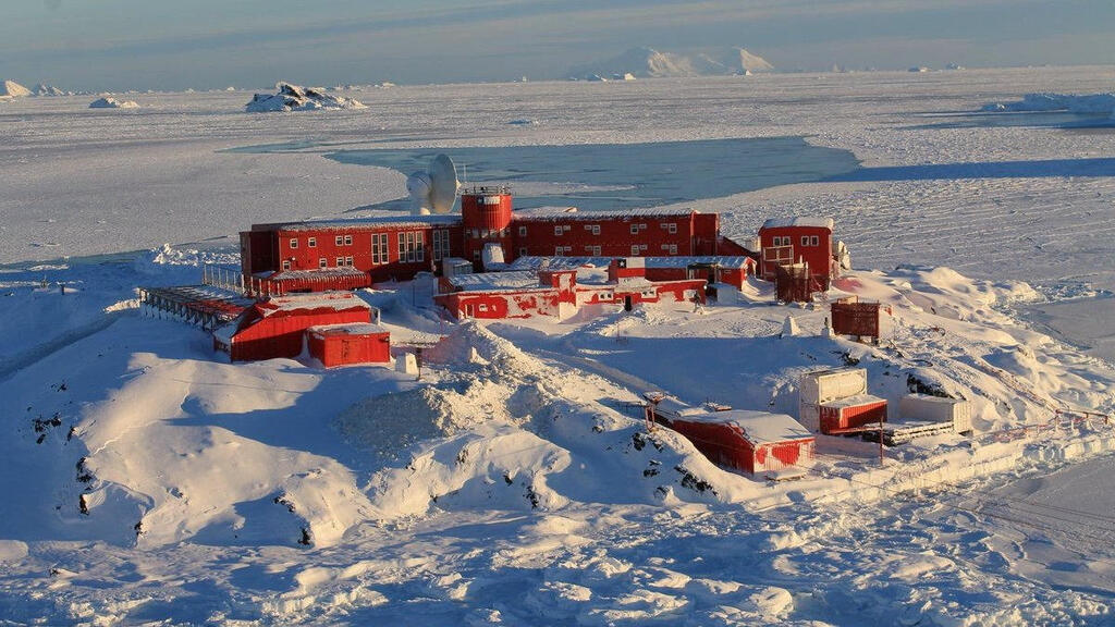 the Bernardo O'Higgins Riquelme military base in Antarctica 