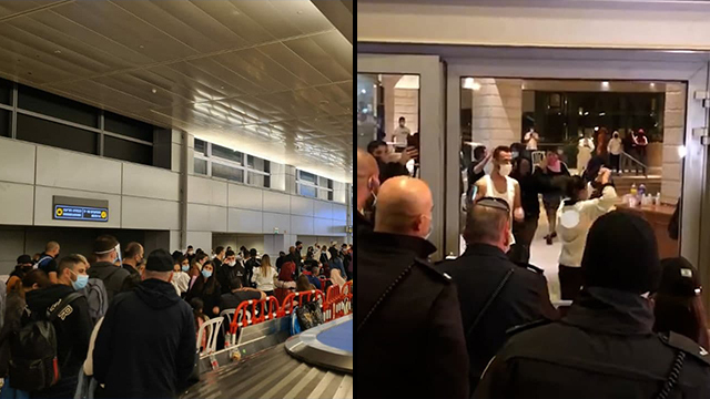 אחר הצהריים בנתב"ג : מאות ממתינים לועדת חריגים