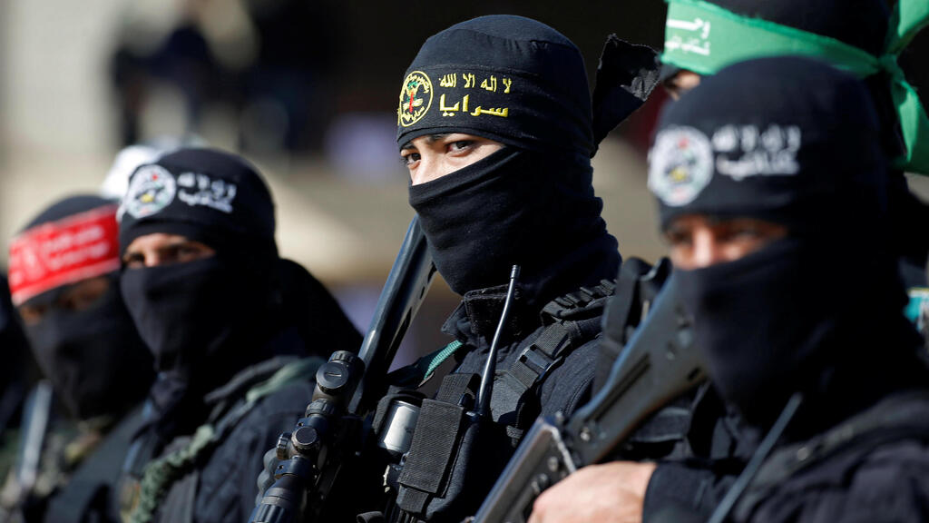 תרגיל צבאי רחב היקף של חמאס והג'יהאד האיסלאמי בעזה