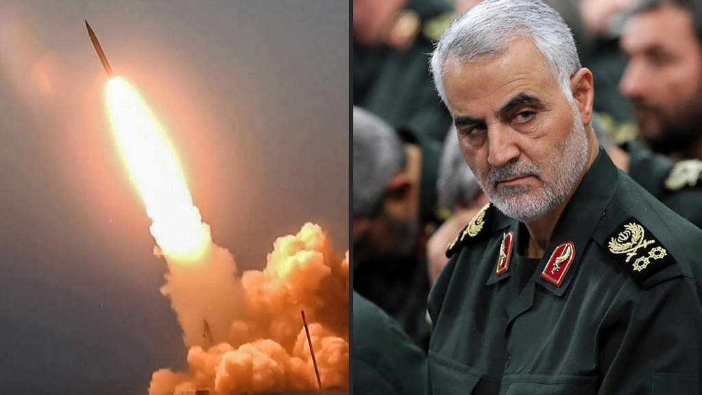 איראן חשפה טיל חדש ששמו קאסם סולימאני על שם מפקד כוח קודס ש חוסל