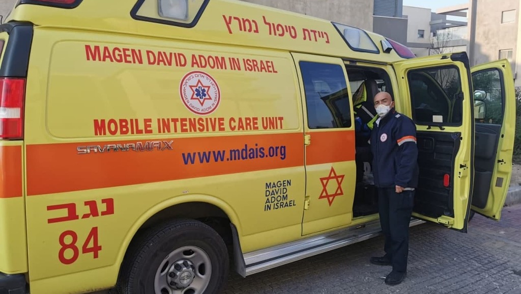 זירת הרצח שבו נרצחה אישה בת 53