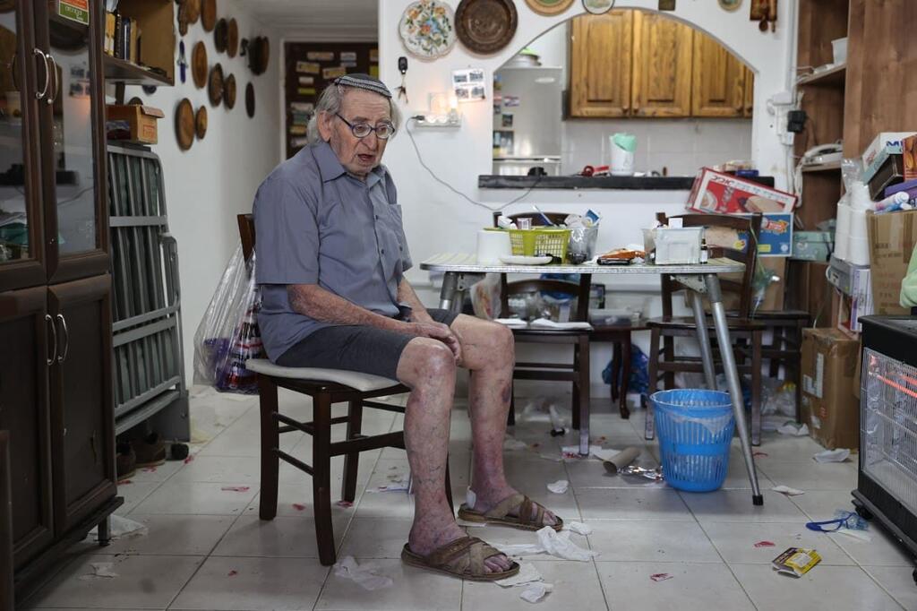Nylan Reich, 89-year-old Holocaust survivor (Photo: Avigail Uzi) נילן רייך
