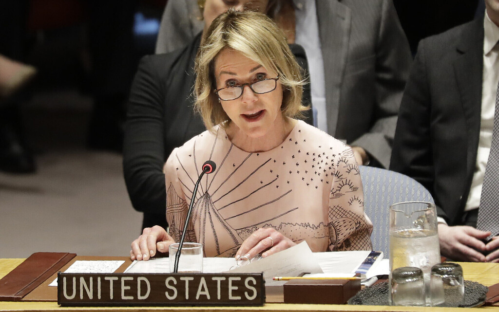 United States Ambassador to the UN Kelly Craft in February 