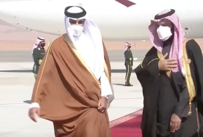 Gulf leaders arrive in Al-Ula, Saudi Arabia for GCC summit 