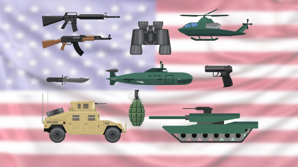 US WEAPONS DO NOT USE 