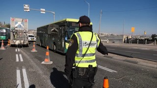 אכיפה משטרתית באוטובוסים בירושלים