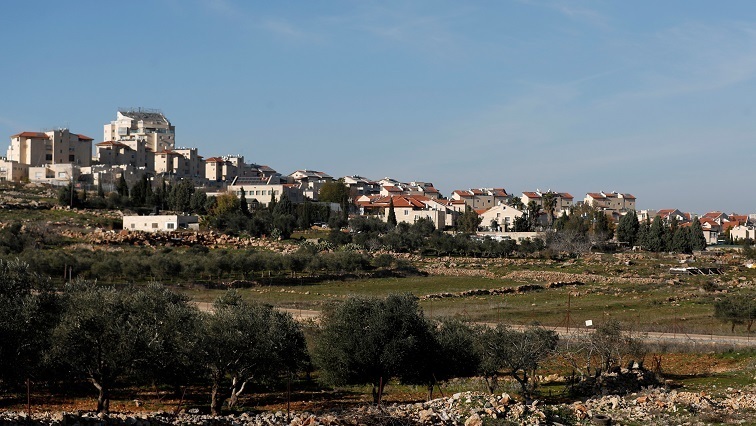An Israeli West Bank settlement 
