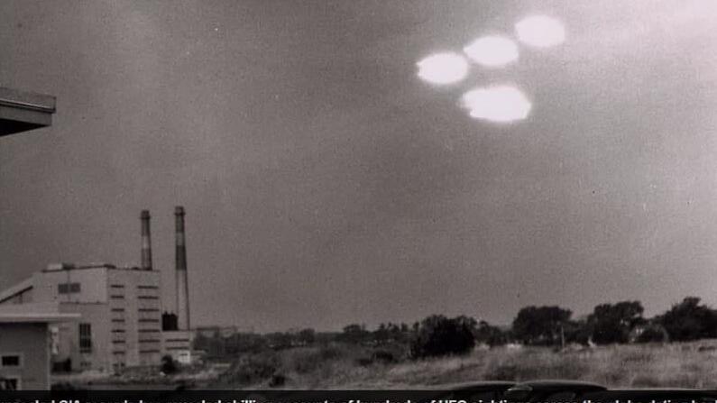Снимки неопознанных объектов, сделанные в США в 1952 году (Фото: с сайта "Блек вольт") עב"מים עב"ם מסמכי CIA מסצ'וסטס 1952