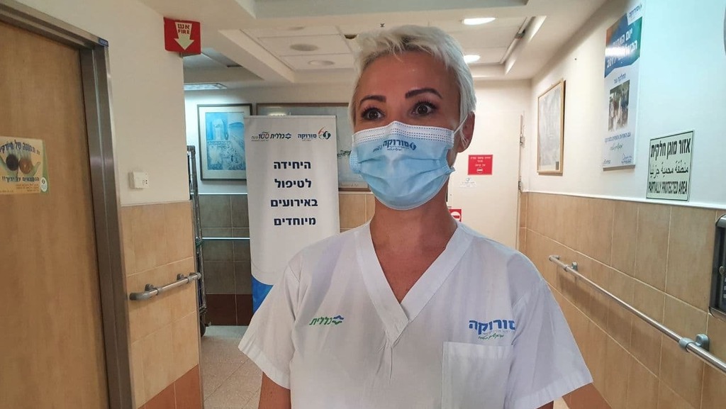 אילנה פוחיס, מחלקת הקורונה בבית חולים סורוקה בבאר שבע