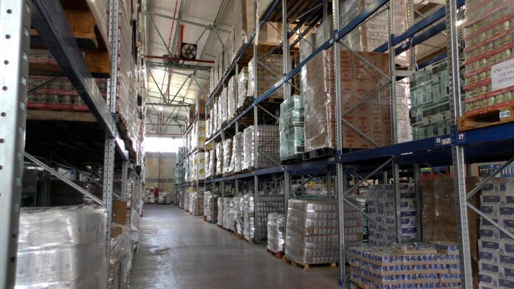 The Latet food bank and warehouse in Tel Aviv, Jan. 2021 