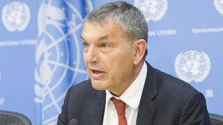 UNRWA commissioner general Philippe Lazzarini 
